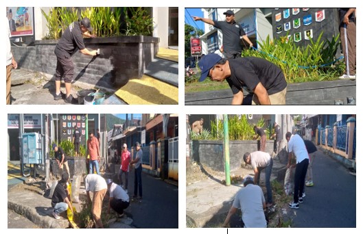 Sambut HUT RI ke 81 dan JKPI 2026, Kesbangpol Kota Ternate Gelar Kerja Bakti